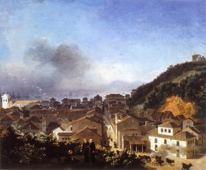 Carioca Square, Rio de Janeiro by Nicolas Antoine Taunay
